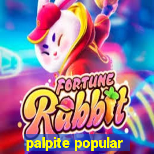 palpite popular